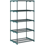 Taimealused, teras, tumeroheline, 138 cm, 5 riiulit