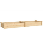 Puidust k&otilde;rgpeenar, 235x66x26 cm, vaheseinaga, 1 tk