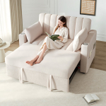 Magamissofa, reguleeritav seljatugi, 136x162x84 cm, 2 tk