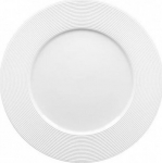 Evolution 27 cm lame taldrik, valge, Rak Portselan