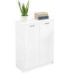 Kontori raamaturiiul valge riiulitega vabalt seisev post Scandinavian Attic 108 cm