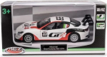 Metallist s&otilde;iduauto Maserati Gran Turismo Mc Gt4 1:43, valge
