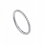 Titanium Clicker ring Helix/conch k&otilde;rvar&otilde;ngas 1,6/8 mm
