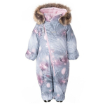 Lenne laste kombinesoon 250g Berry 22307*4700, hall/roosa