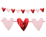 Kaunistusriba S&uuml;damed 13.5 x 15.5 cm, 200 cm 8730
