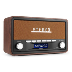 Audizio Foggia Retro DAB+ raadio, vask