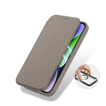 Telefoni&uuml;mbris Dux Ducis Skin X Pro case iPhone 14 Plus MagSafe magnetic flip case, beež