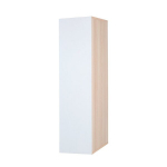 Seinale kinnitatav k&otilde;rge kapp Klupś Top News, valge/tamme toonis