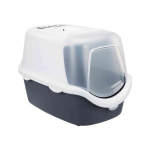 Trixie Vico Open Top kassi tualettmaja, 40x40x56cm, tumesinine/valge