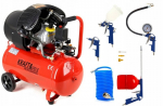 2-pealine kompressor 50L, 320l/min, koos tarvikute komplektiga