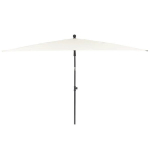 Ristk&uuml;likukujuline p&auml;ikesevari Patio, 2,1 x 1,4 m, valge