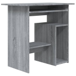 vidaXL kirjutuslaud, hall Sonoma tamm, 80 x 45 x 74 cm, tehispuit