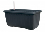Lillepott 7l automaatse kastmisega 40x20x19cm Siesta, hall