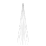 vidaXL j&otilde;ulupuu, k&uuml;lm valge, 1134 LEDi, 800 cm