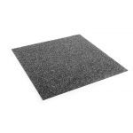 Kummikate spordialadele, must/hall 100 x 100 x 0,8 cm