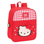 Laste seljakott Hello Kitty Spring Punane (22 x 27 x 10 cm)