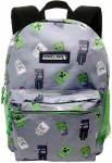 Seljakott koolile Minecraft Astra, 16l, wielokolorowy, zielony