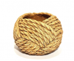 Lillepott betoonist, 18,5 x 13,5 cm