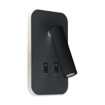 OTELLO led d 6w+3w must 730 lm dekoratiivne smd led valgusti STR&Uuml;HM 186x105x80mm