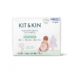 Kit&Kin h&uuml;poallergeensed lateksi ja kloori vabad teipm&auml;hkmed tiigri ja rebase pildiga suurus 4, 9-14 kg, 32 tk