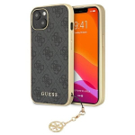 Originaal GUESS 4G Charms for Iphone 13 , hall, Pilka