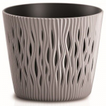 Lillepott Sandy Round DSR160, pruun, 16x14cm