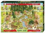 Puzzle 1000 Degano: Zoo Black Forest Habitat