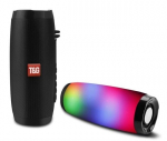 LIVMAN TG-157 juhtmevabaks kasutamiseks RGB LED-valgustusega, FM-raadio funktsiooniga, mitmete taasesitusv&otilde;imaluste ja k&auml;ed-vabad k&otilde;nede vastuv&otilde;tmise &uuml;hendusega, 5W*2, 1200mAh