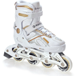 Rulluisud reguleeritavad Raven Pulse White/Gold