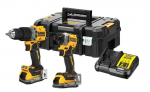 Dewalt Combo komplekt 18V DCD805 l&ouml;&ouml;kdrell + DCF850 kruvikeeraja, 2x1,7Ah akud DCK2050E2T