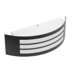 Seinavalgusti GTV ASTRIT E27 14W IP54 must sp.