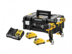 T&ouml;&ouml;riistakomplekt DeWalt DCK2110L2T-QW (DCD701 + DCF801); 12 V; 2x3,0 Ah aku