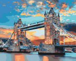 Maalimine numbrite j&auml;rgi - maalimise komplekt 40x50 cm. "Evening London"