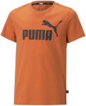Poiste T-S&auml;rk Puma Ess Logo Tee Orange 586960 94 586960 94/128