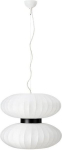 Marksl&ouml;jd ripplaelamp Daburu, valge, 2 x E27