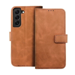 Telefoni kaaned Tender Book sobib Samsung Galaxy A14 4G, pruun