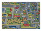 Rugsx vaip Rebel Roads City life 97 140x200 cm