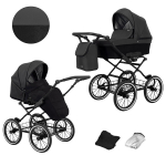Universaalne vanker ROMANTIC Kunert 2in1 Black ECO
