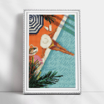 Teemantmosaiik TM V&auml;rvikas, m&otilde;&otilde;dud 20x30 cm "Vacation" LC054e