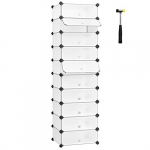 Jalatsikarbid Vasagle must, valge