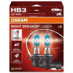 Halogeenlambid HB3, 12V, 60W, 3200K, NIGHT BREAKER LASER seeria