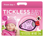 TickLess Baby ultraheliripats puukide ja kirpude vastu lastele, roosa