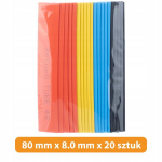 Isolatsiooniklemmide ja termokahanevate torude komplekt &ndash; Tulekindel, 678 osa, T&ouml;&ouml;temp -55 &deg;C kuni +125 &deg;C