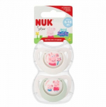 Lutt Nuk Peppa Pig, 6-18 kuud, 2 tk