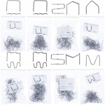 Plastikeevitusseade Rosfix Strong Cosmico RSC100W &ndash; LED valgustus, Kiire kuumenemine, 100W Komplekt 1200 klambriga