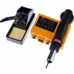 Komplekt Rosfix OH660 + RSC100W &ndash; 2in1 Jaam ja Plastikuklamber, V&otilde;imsus 660W + 100W, LED Ekraan