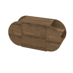 Kingakapp Asir Pozy Shoe Bench, pruun