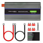 Qoltec Monolith 2000 MS Wave pingemuundur | 12V kuni 230V | 1000/2000W | USB