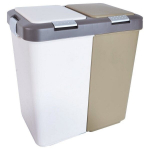 Kahekordne pr&uuml;gikast kaanega, 2x10 l