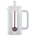 Prantsuse presskann kohvile/teele 350 ml, valge